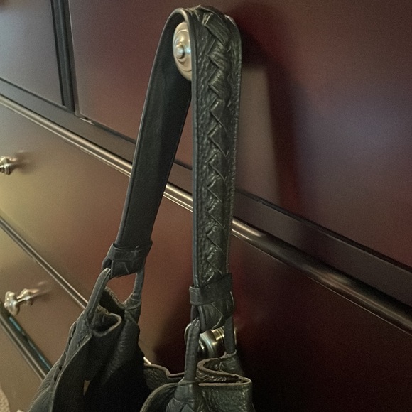 Bottega Veneta Cervo Navy Calf Leather Hobo Bag - Picture 4 of 11